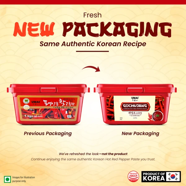 UMAI Korean Gochujang Chilli Paste 1Kg